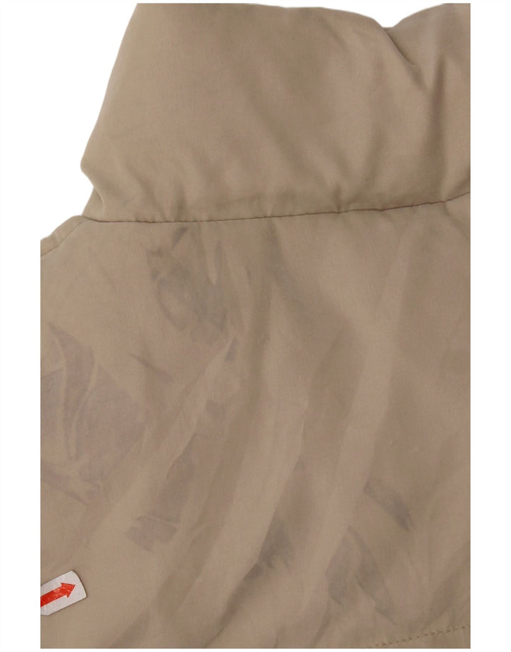 Chaleco acolchado para hombre Green Leaves UK 44 2XL Poliéster beige