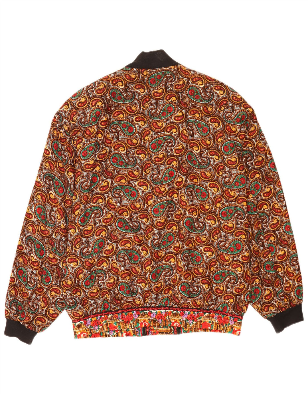 Astor Chaqueta Bomber Extragrande para Mujer EU 36/38 Small Multicolor Paisley