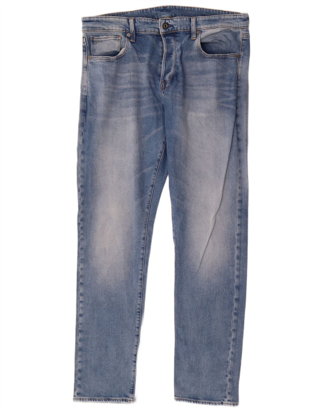 Vaqueros ajustados para hombre G-Star W36 L34 Algodón azul