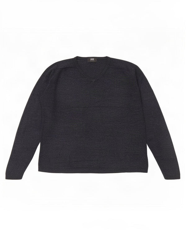 Marks & Spencer Suéter con Cuello en V para Hombre Grande Acrílico Azul Marino