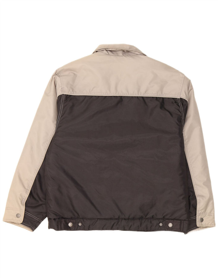 Chaqueta acolchada para hombre Le Frog IT 48/50 Poliéster color block mediano negro