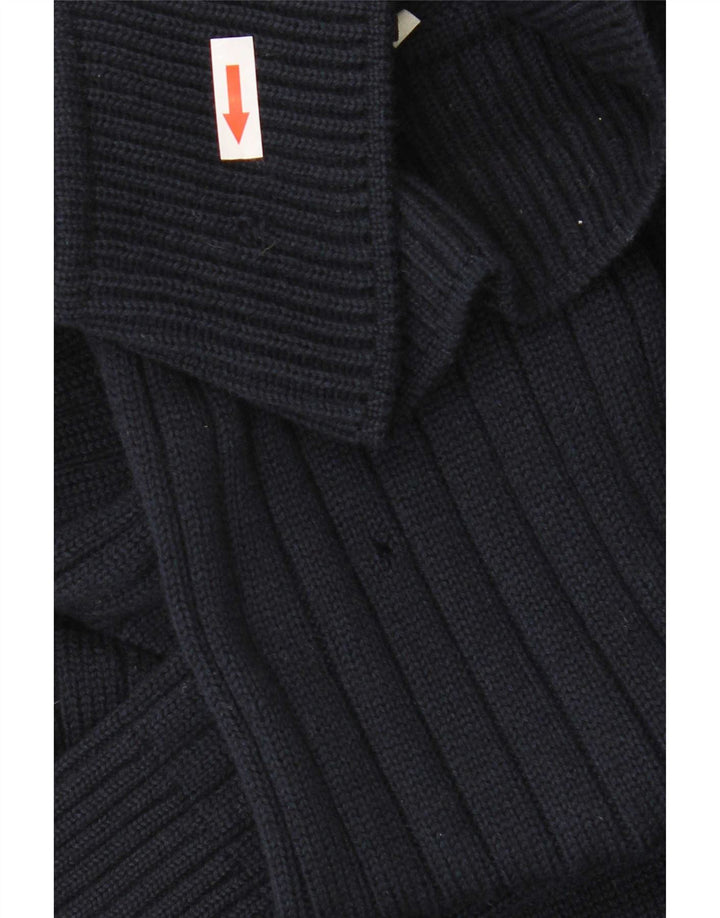 Cárdigan para hombre Ranger IT 50 Medium Azul marino Colorblock Lana virgen