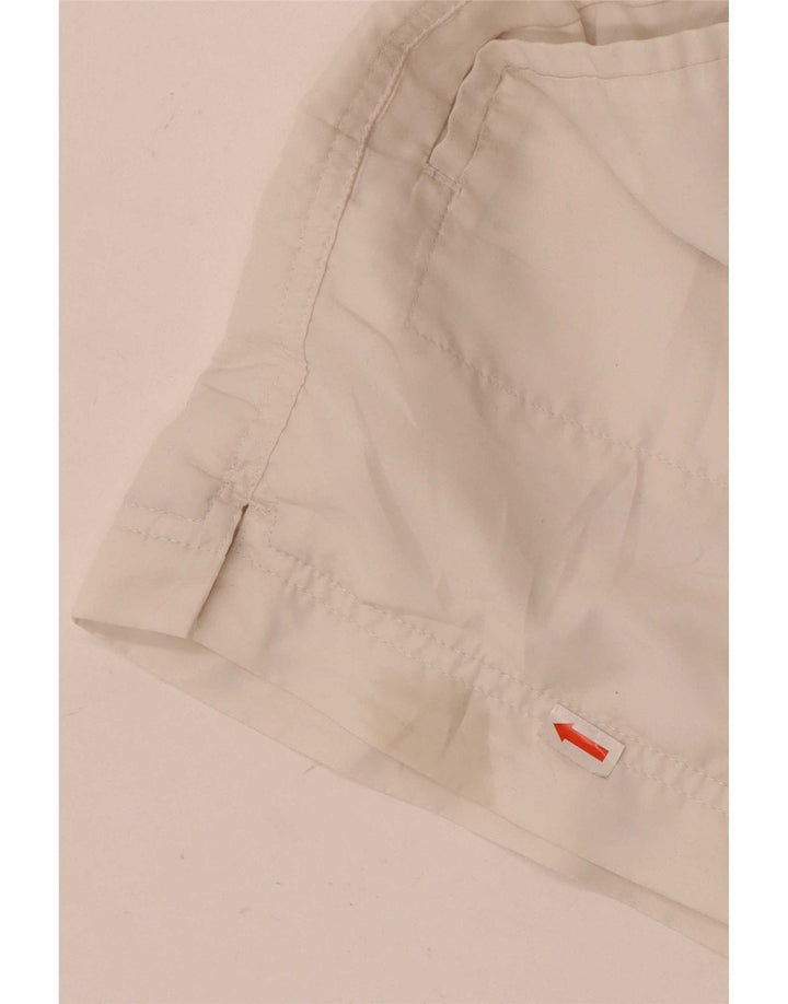 Puma - Pantalones cortos deportivos para mujer, talla 40, poliéster blanco mediano