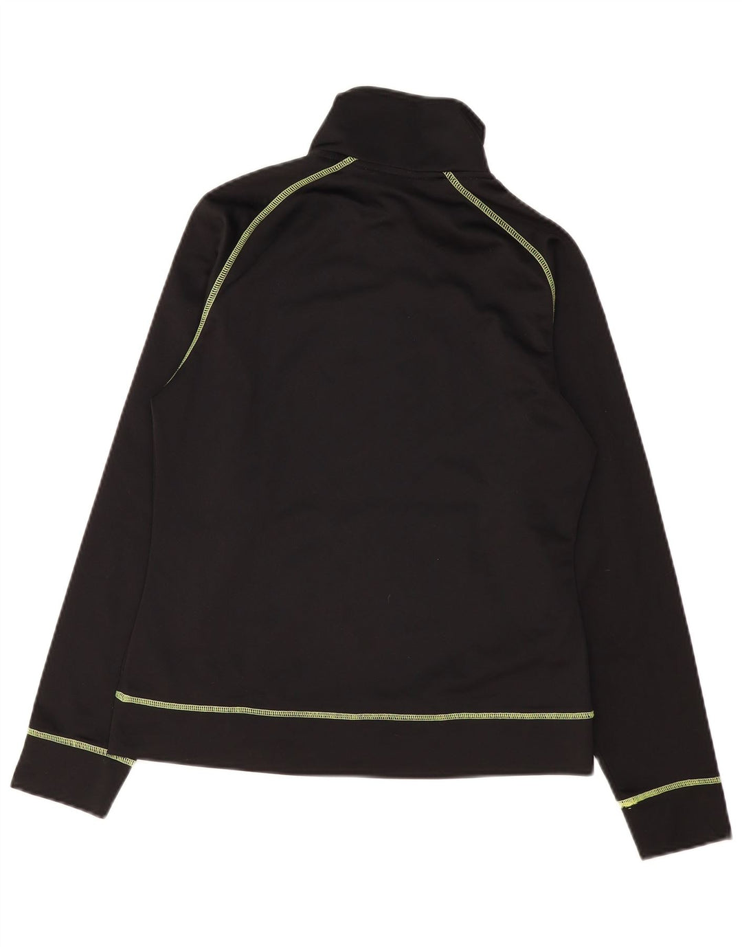 ASICS Chaqueta de chándal para mujer UK 12 Mediana Negro Poliéster