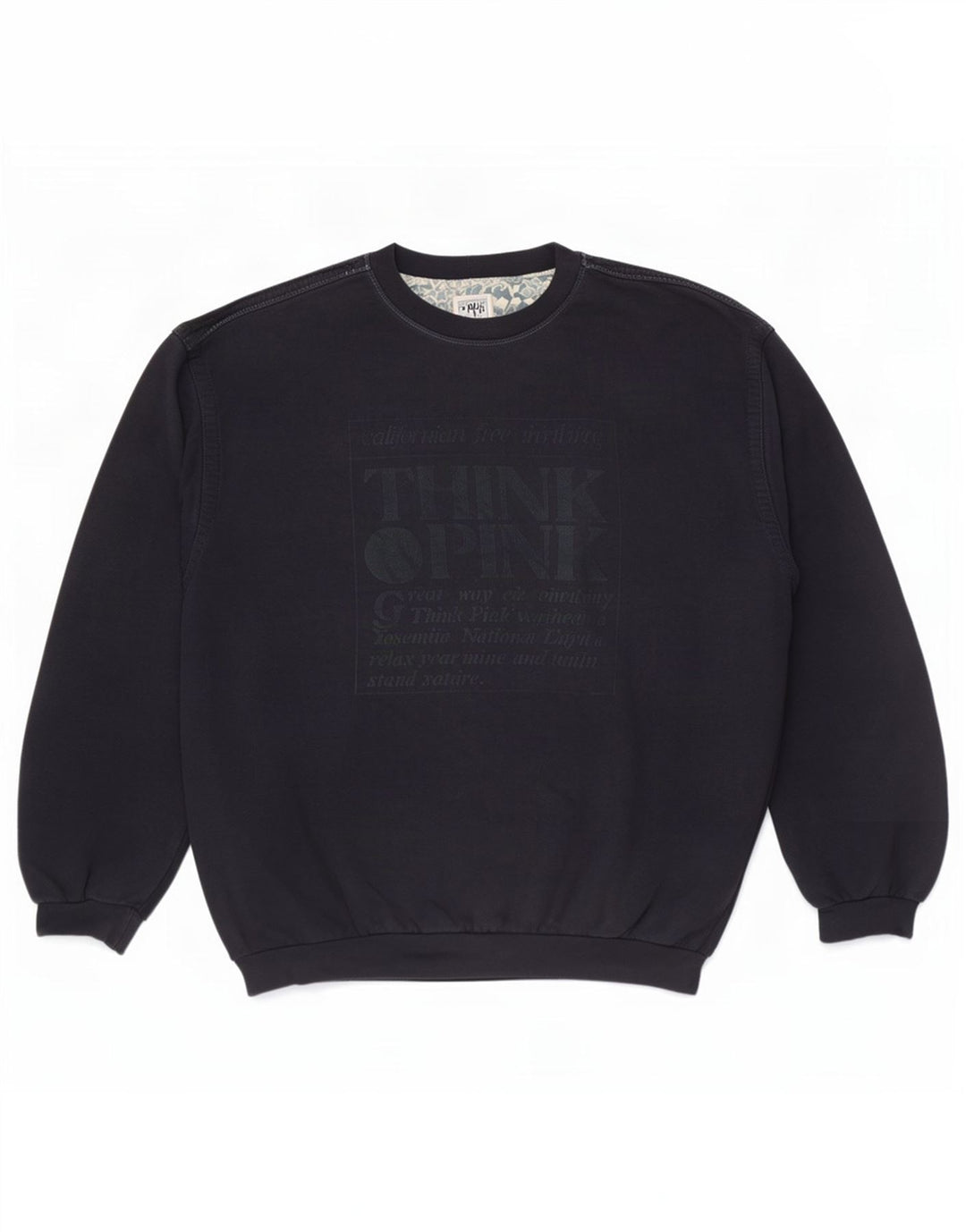 Think Pink Sudadera gráfica para hombre Jumper 2XL Azul marino