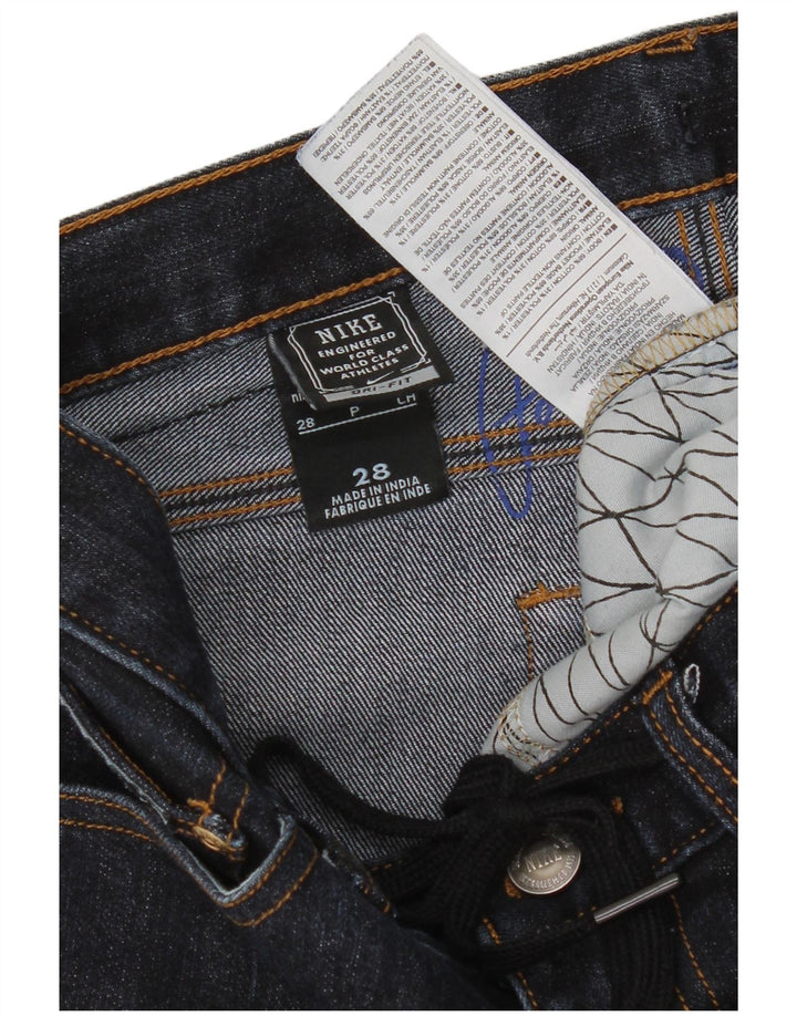 Vaqueros ajustados para hombre Nike W28 L31 Algodón azul marino
