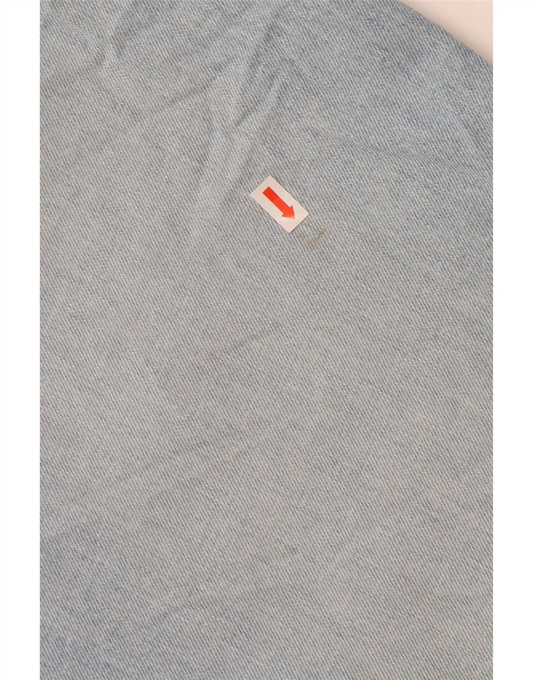 TOMMY HILFIGER Falda vaquera de cintura alta para mujer US 10 Grande W30 Algodón azul