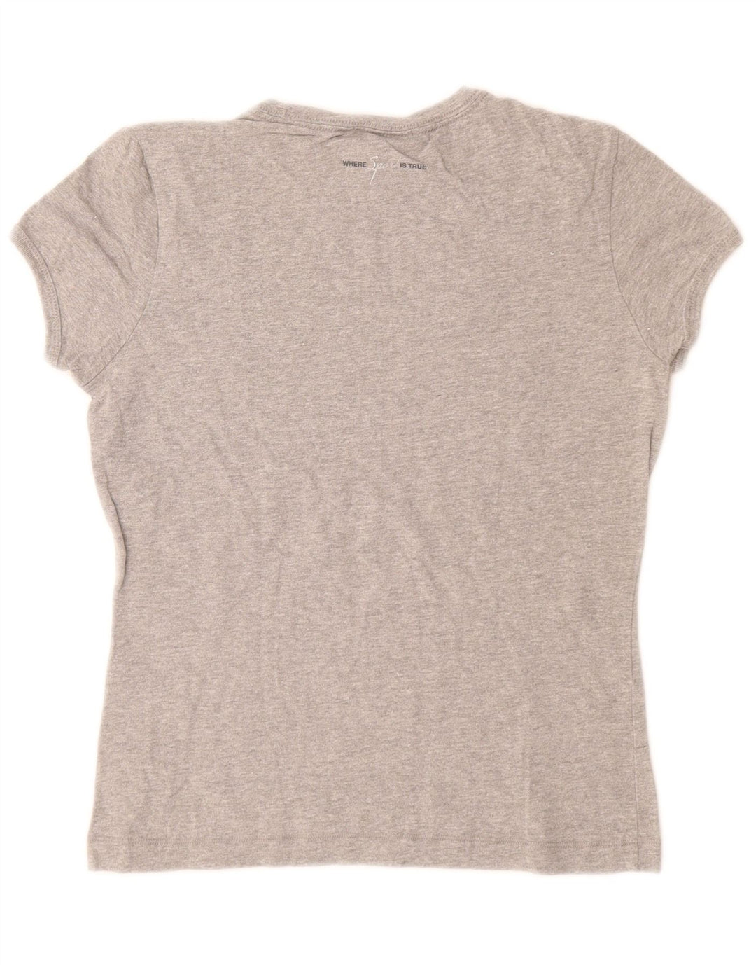 CHAMPION Camiseta con gráfico Heritage Classics para mujer UK 40 Gris medio