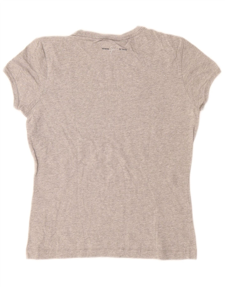 CHAMPION Camiseta con gráfico Heritage Classics para mujer UK 40 Gris medio