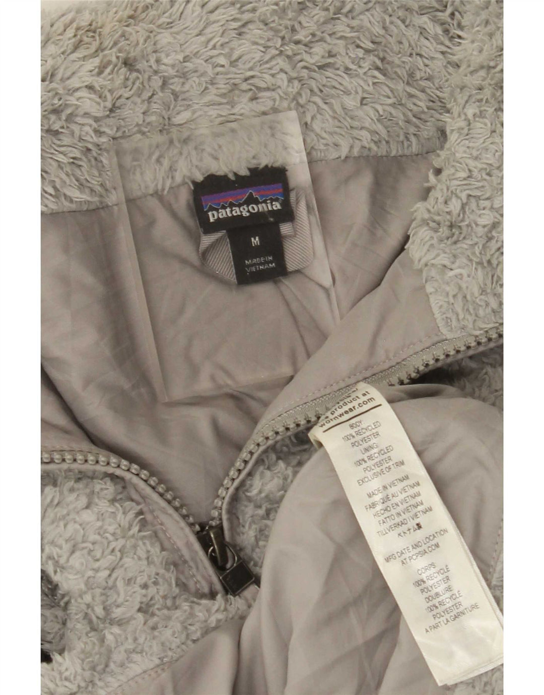 Chaqueta polar Patagonia para mujer UK 44 Poliéster gris medio