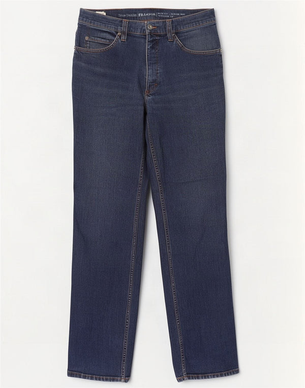Mustang Vaqueros rectos de tiro medio para hombre Tramper Slim Fit W34 L34 Algodón azul