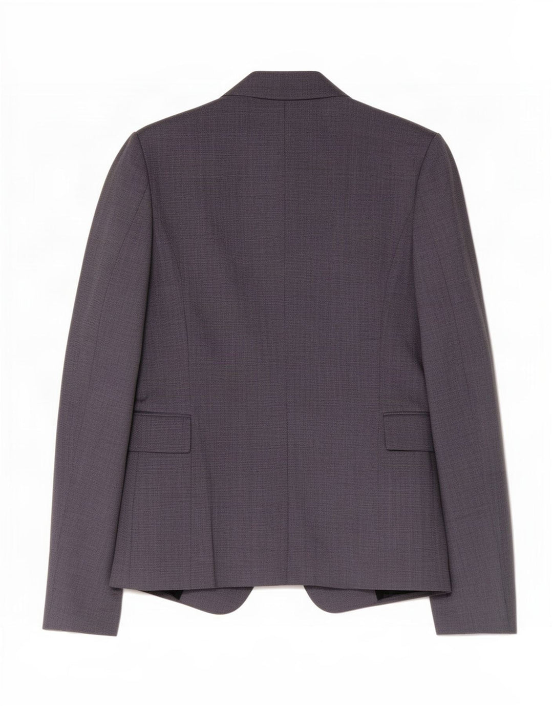 Zara Mujer Chaqueta Blazer De 1 Botón UK 6 XS Acetato Azul Marino