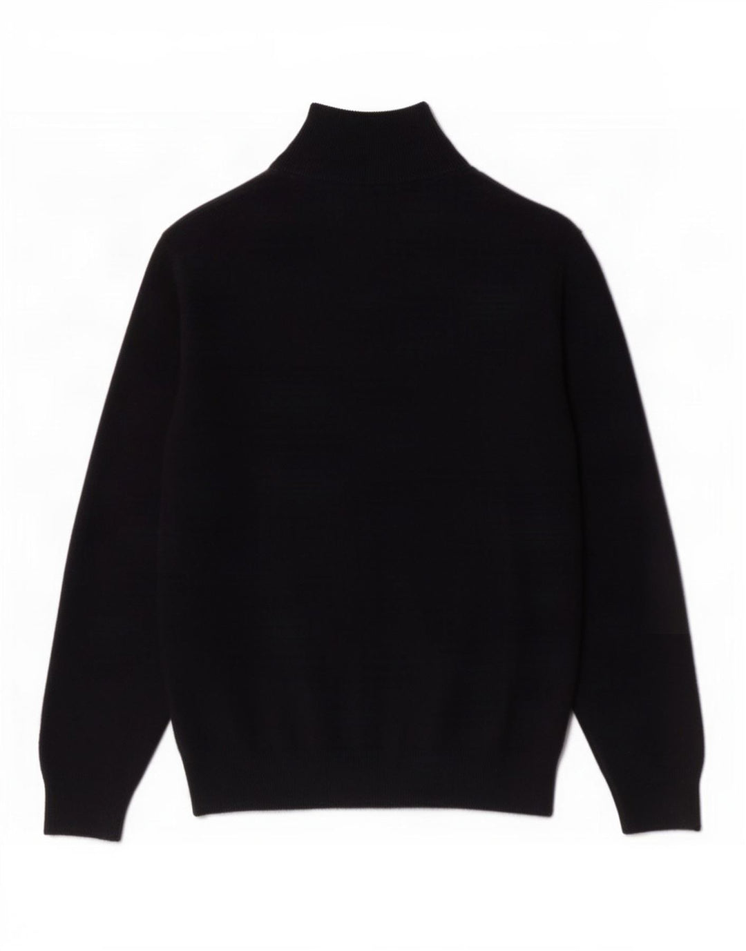 Gant Jersey con cuello y cremallera de lana azul marino medio para hombre