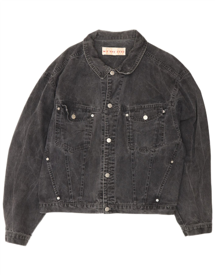 Wit Boy Chaqueta vaquera para hombre UK 44 2XL Gris
