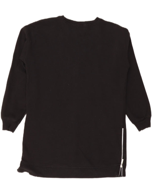 MINT VELVET Sudadera larga de gran tamaño para mujer, talla 40, talla S, color negro