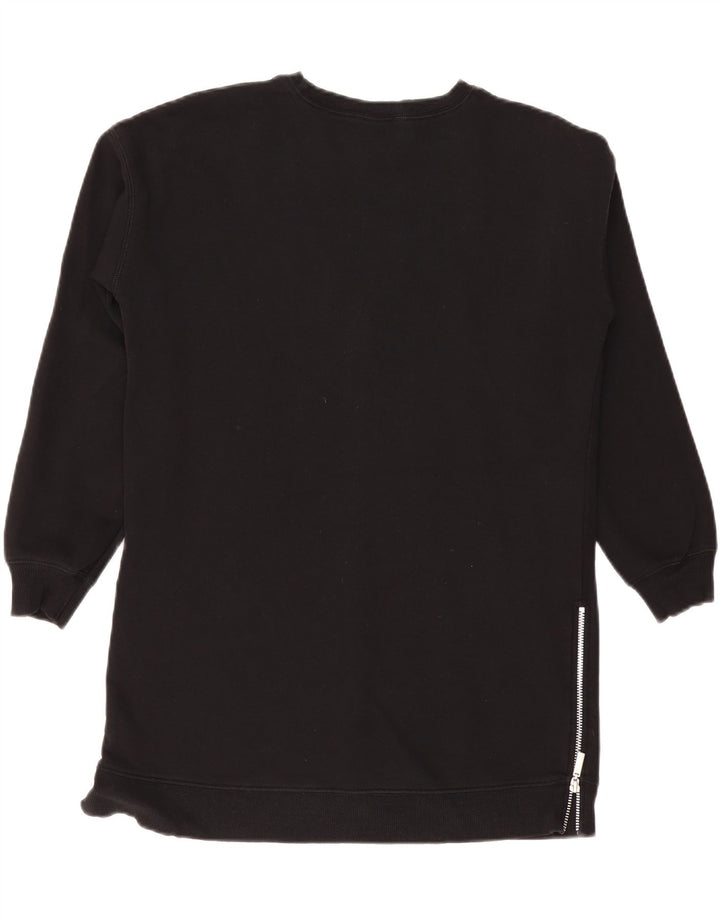 MINT VELVET Sudadera larga de gran tamaño para mujer, talla 40, talla S, color negro