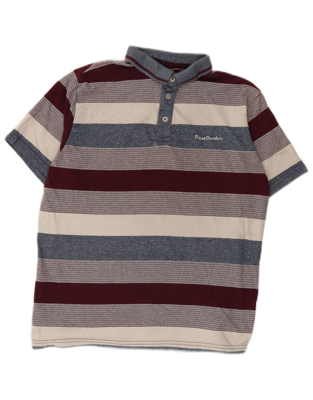 Pierre Cardin Polo Hombre Algodón Rayas Multicolor Mediano