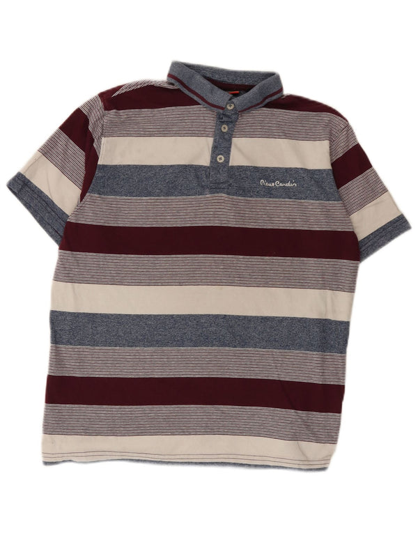 Pierre Cardin Polo Hombre Algodón Rayas Multicolor Mediano