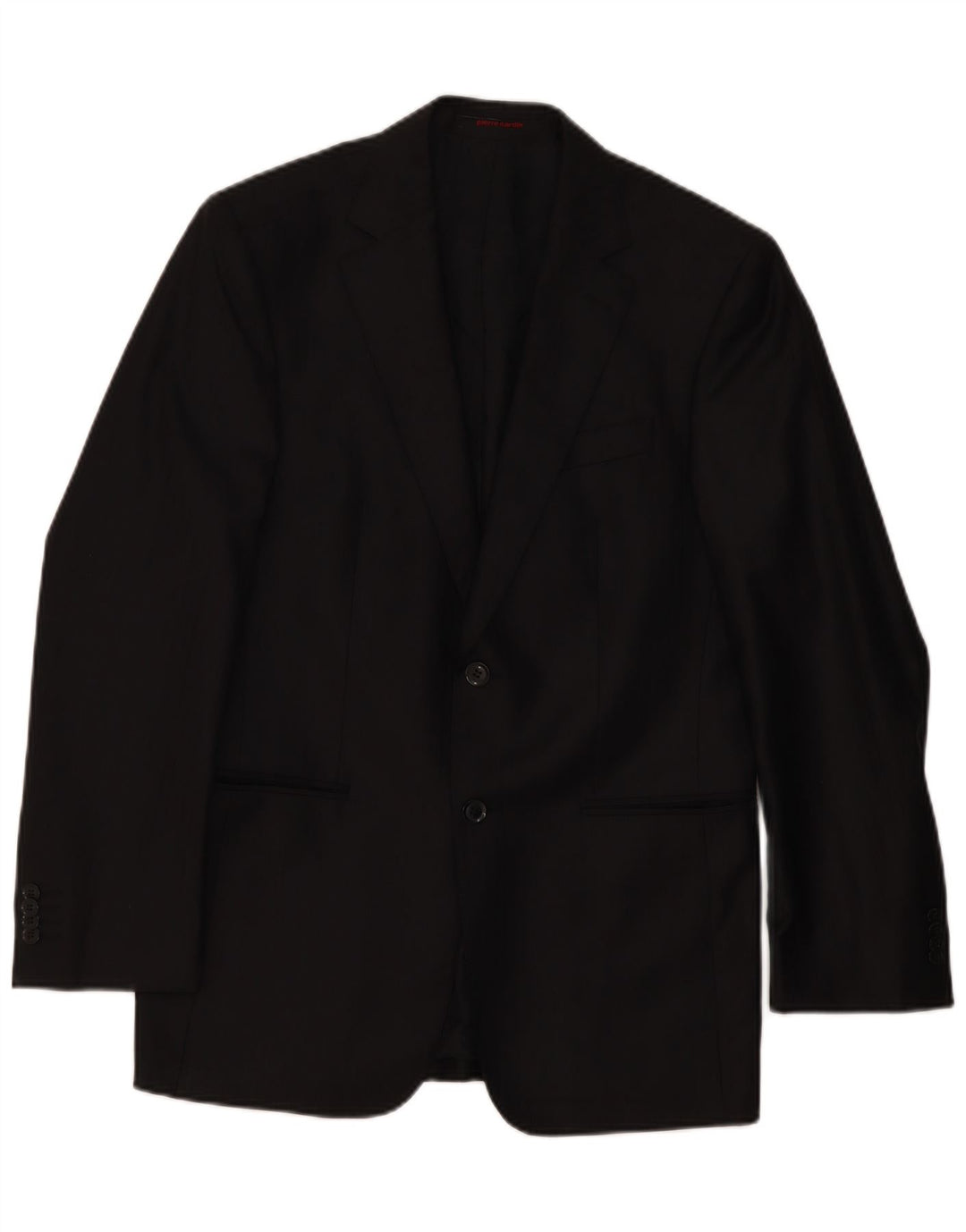Pierre Cardin Chaqueta tipo blazer de 2 botones para hombre UK 38 Medium Black Classic