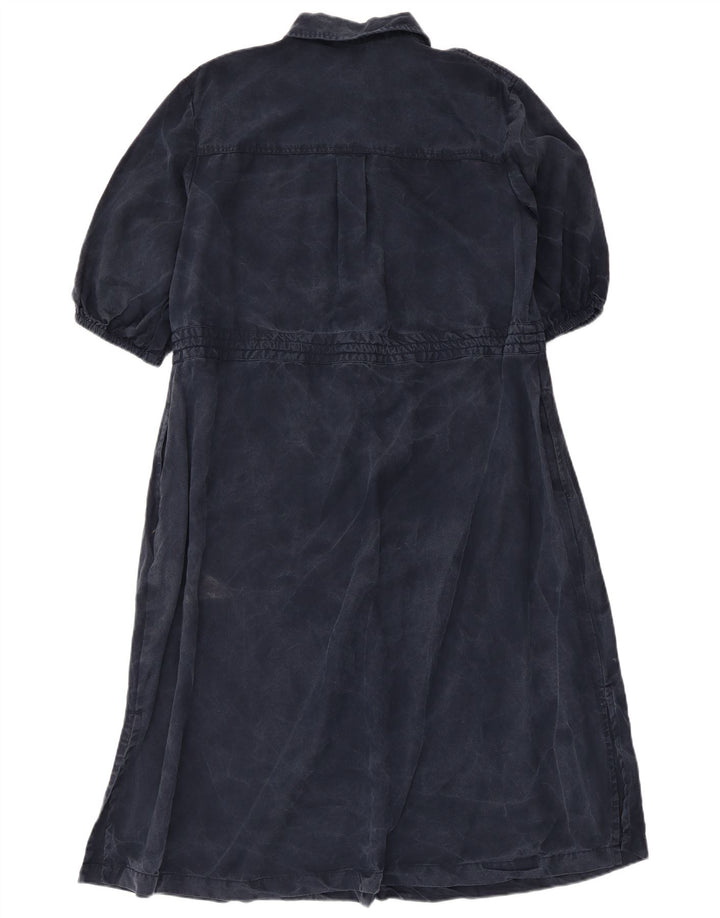 Vestido largo para mujer de French Connection, UK 44, Lyocell azul marino mediano