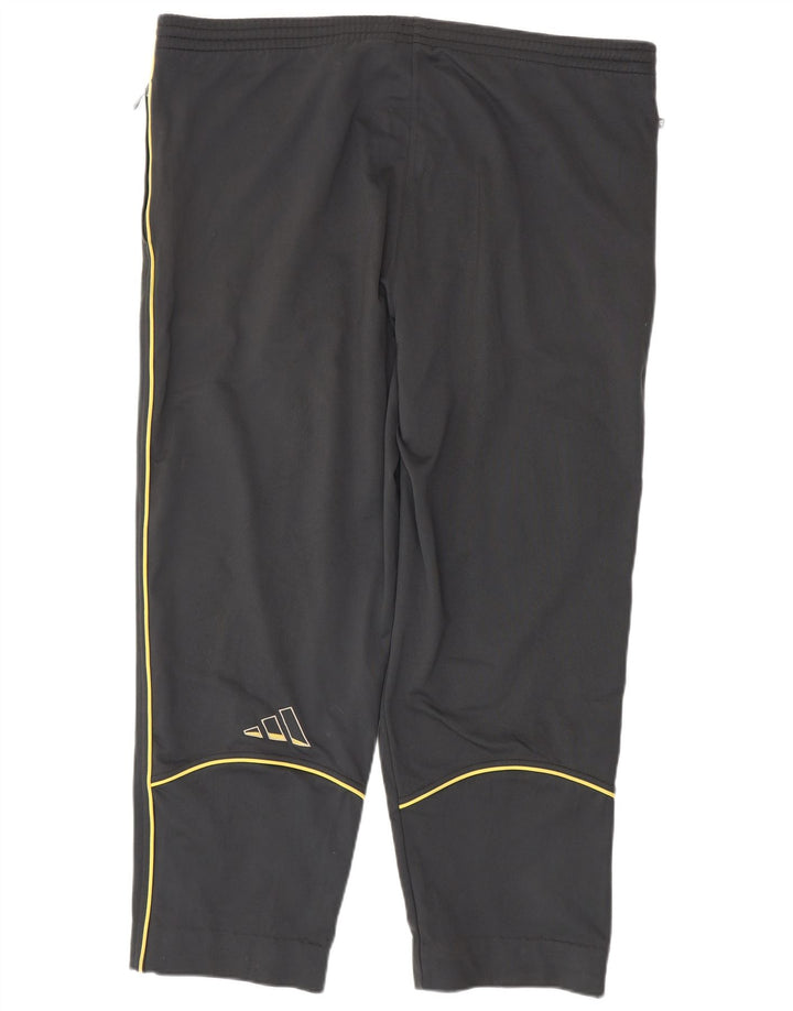 Adidas Pantalones de chándal para hombre ES 46/48 XL Gris Poliéster