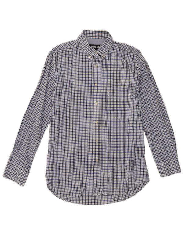 Camisa Barbour Hombre Small Blue Gingham