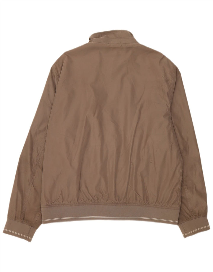 Marks & Spencer Chaqueta Bomber para Hombre UK 40 Grande Poliéster Marrón