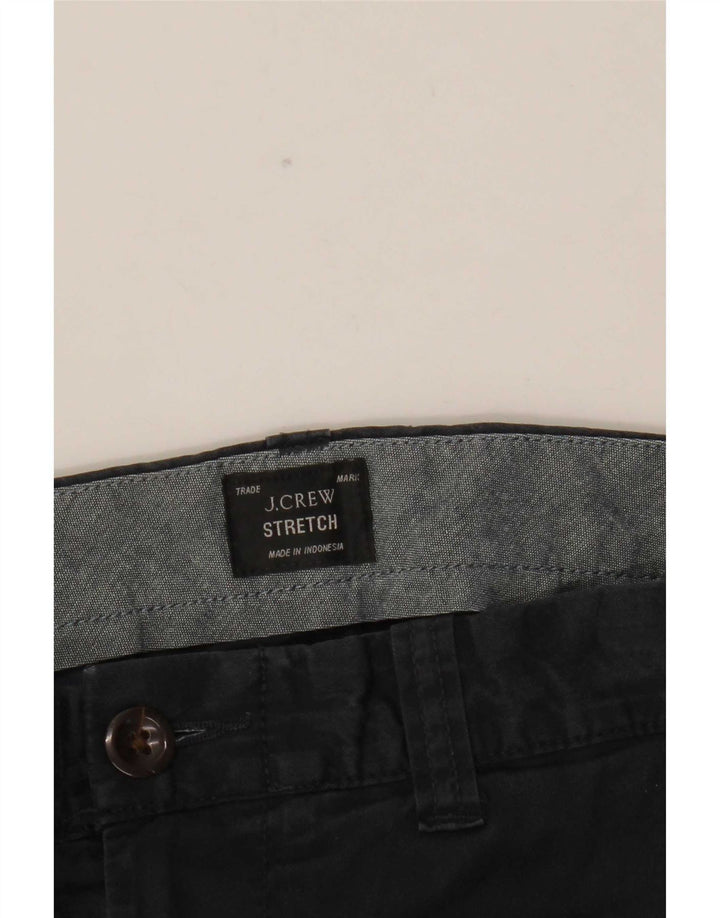 J. Crew Pantalones cortos chinos para hombre W32 Algodón azul marino mediano