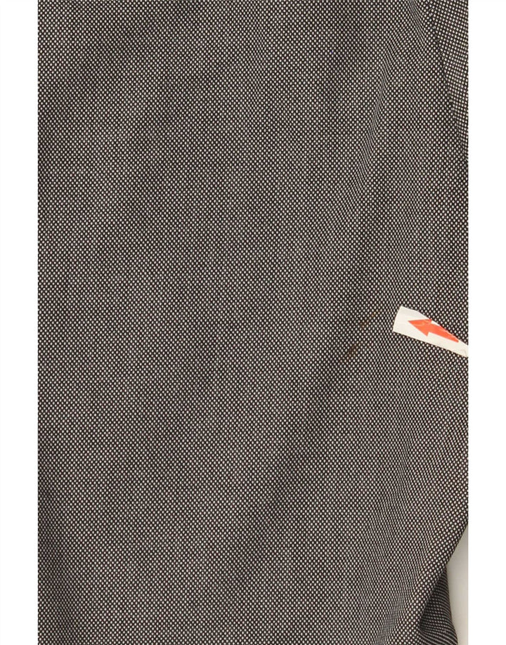 Zara Mujer Pantalón Chino Bootcut EU 40 Medium W30 L32 Gris Manchado