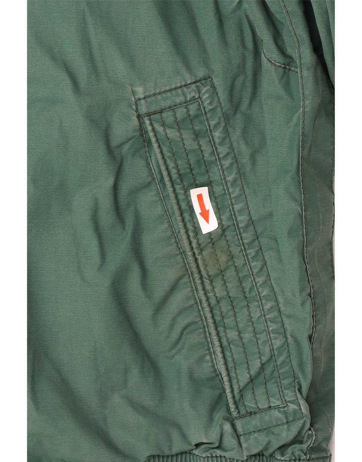 Napapijri Chaqueta Bomber Geographic para Hombre UK 36 Small Verde