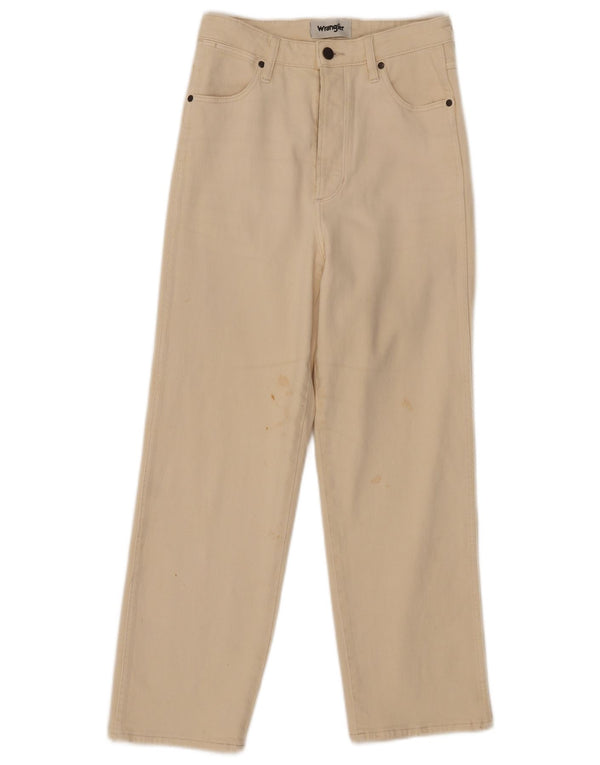 Wrangler Pantalones casuales rectos Lita para niñas 10-11 años W27 L26 Blanco roto