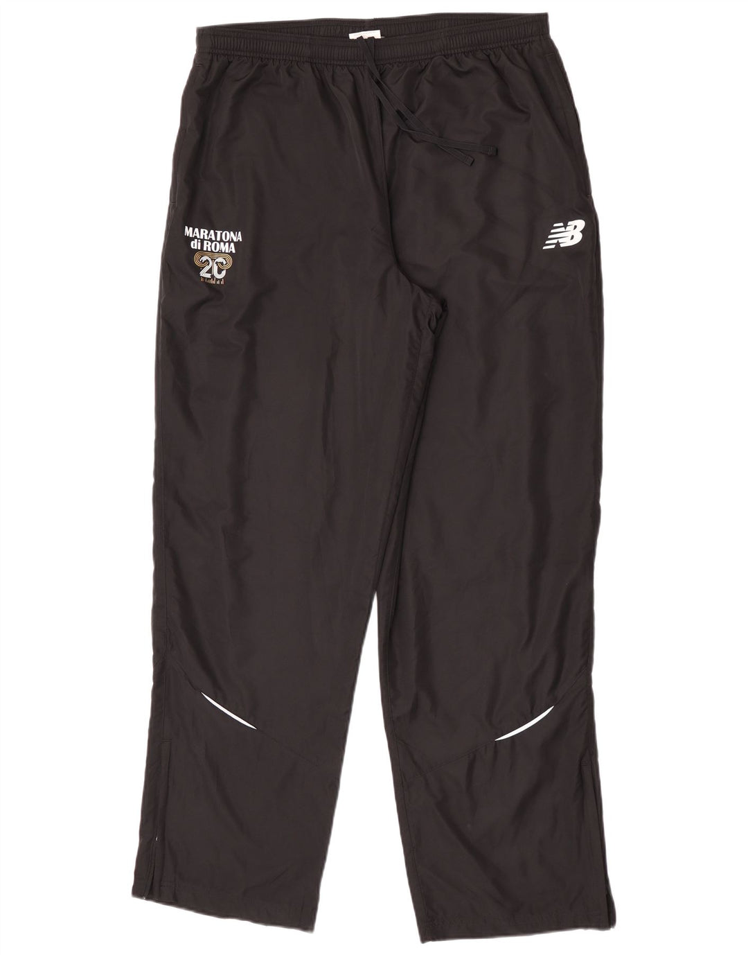 NEW BALANCE Pantalón de chándal gráfico para hombre XL Poliéster negro