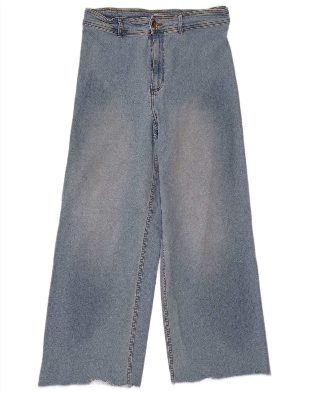 BILLABONG Vaqueros de pierna ancha y cintura alta para mujer W30 L27 Azul