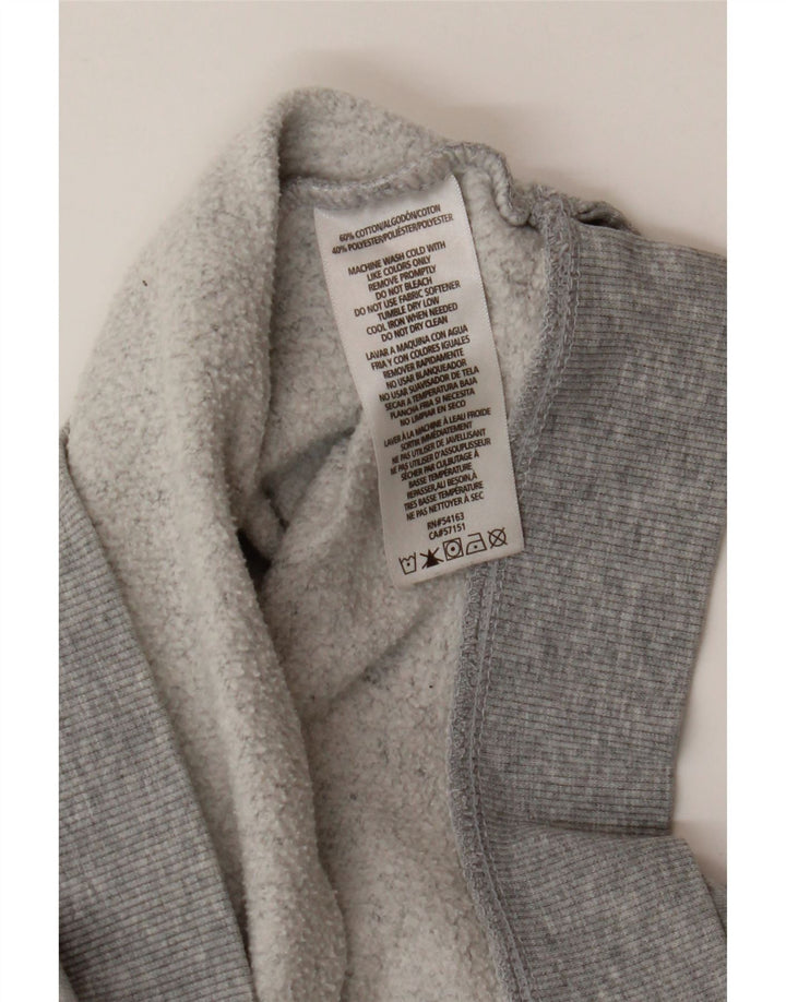 CALVIN KLEIN Sudadera gráfica para mujer Jersey UK 40 XL Bloque de color gris