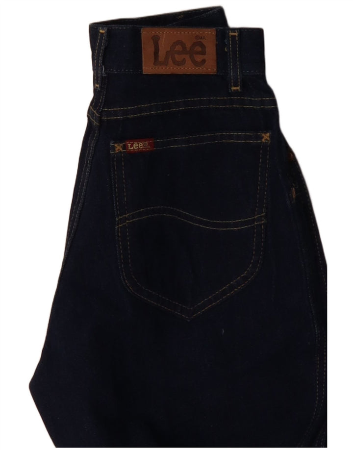 Vaqueros cónicos de cintura alta para mujer LEE W22 L27 Azul marino