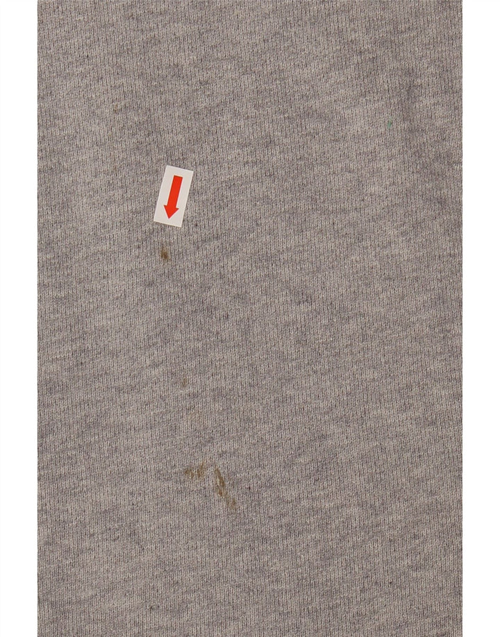 LEVI'S Mens Loose Fit Graphic Sweatshirt Jumper Large Grey Cotton
