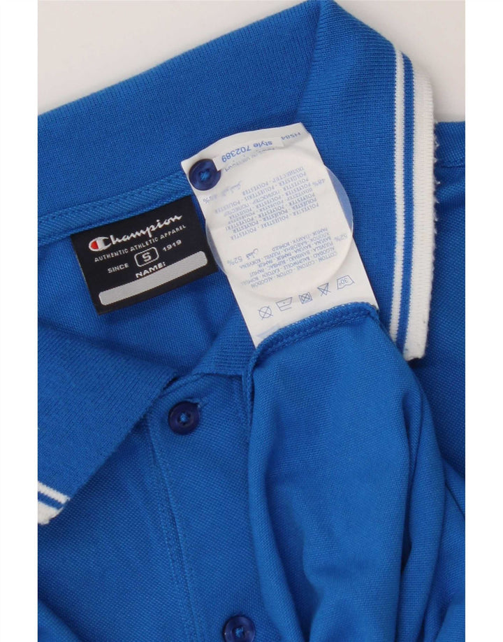 Champion Polo Gráfico Para Hombre Algodón A Rayas Azul Pequeño
