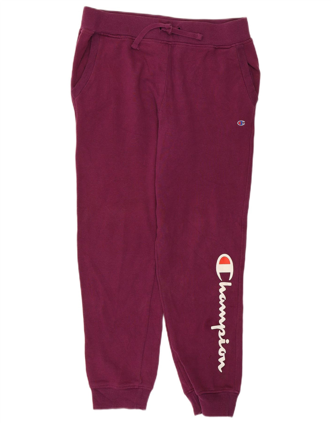 CHAMPION Pantalones de chándal gráficos para mujer Joggers UK 18 XL Algodón morado