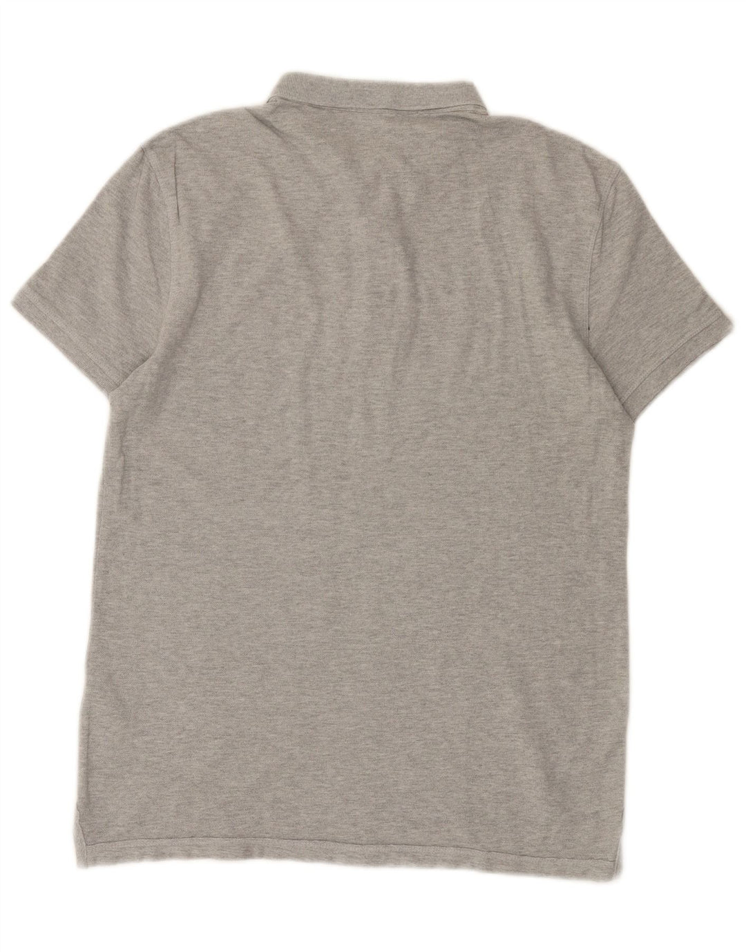 All Saints Polo Hombre Algodón Gris Medio