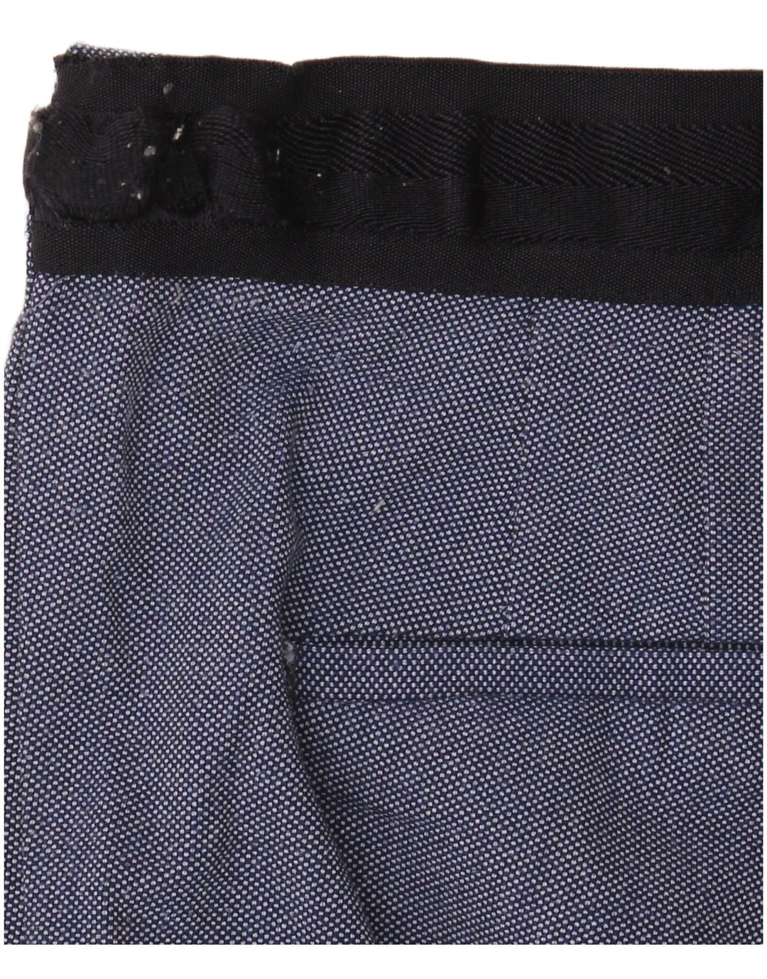 Marks & Spencer Pantalón de traje ajustado para mujer XL W32 L28 Poliéster azul