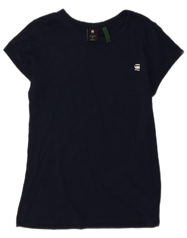 G-Star Camiseta para mujer Top UK 40 Medium Azul marino Algodón