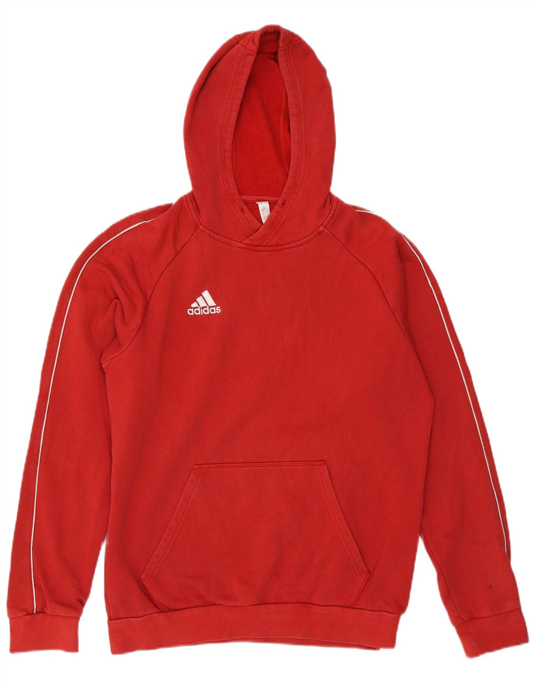 ADIDAS Hombre Sudadera con capucha Jumper Medium Rojo Algodón