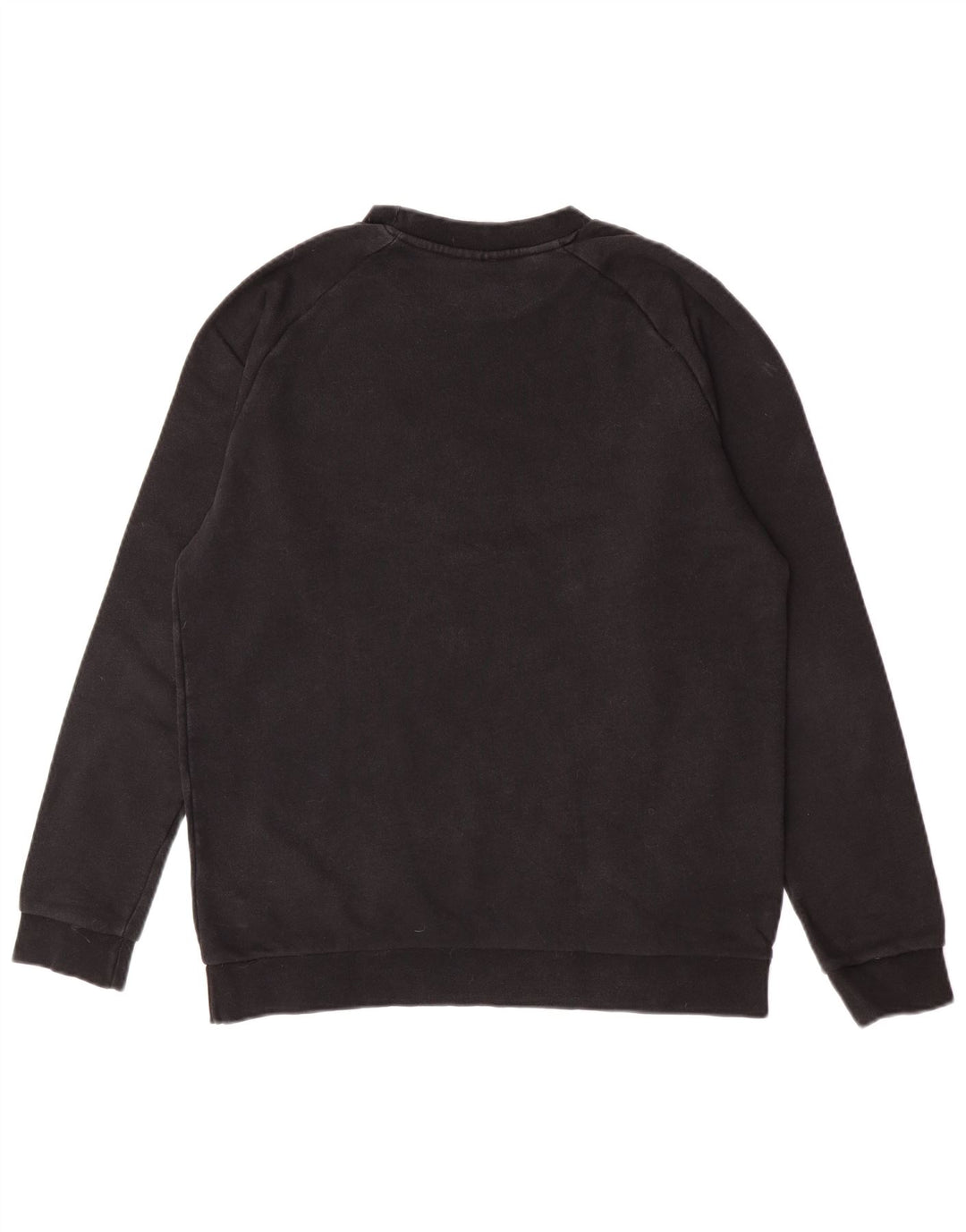 Adidas Hombre Sudadera Gráfica Jumper Medium Negro Algodón