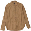J. CREW Camisa de franela para hombre Algodón beige medio