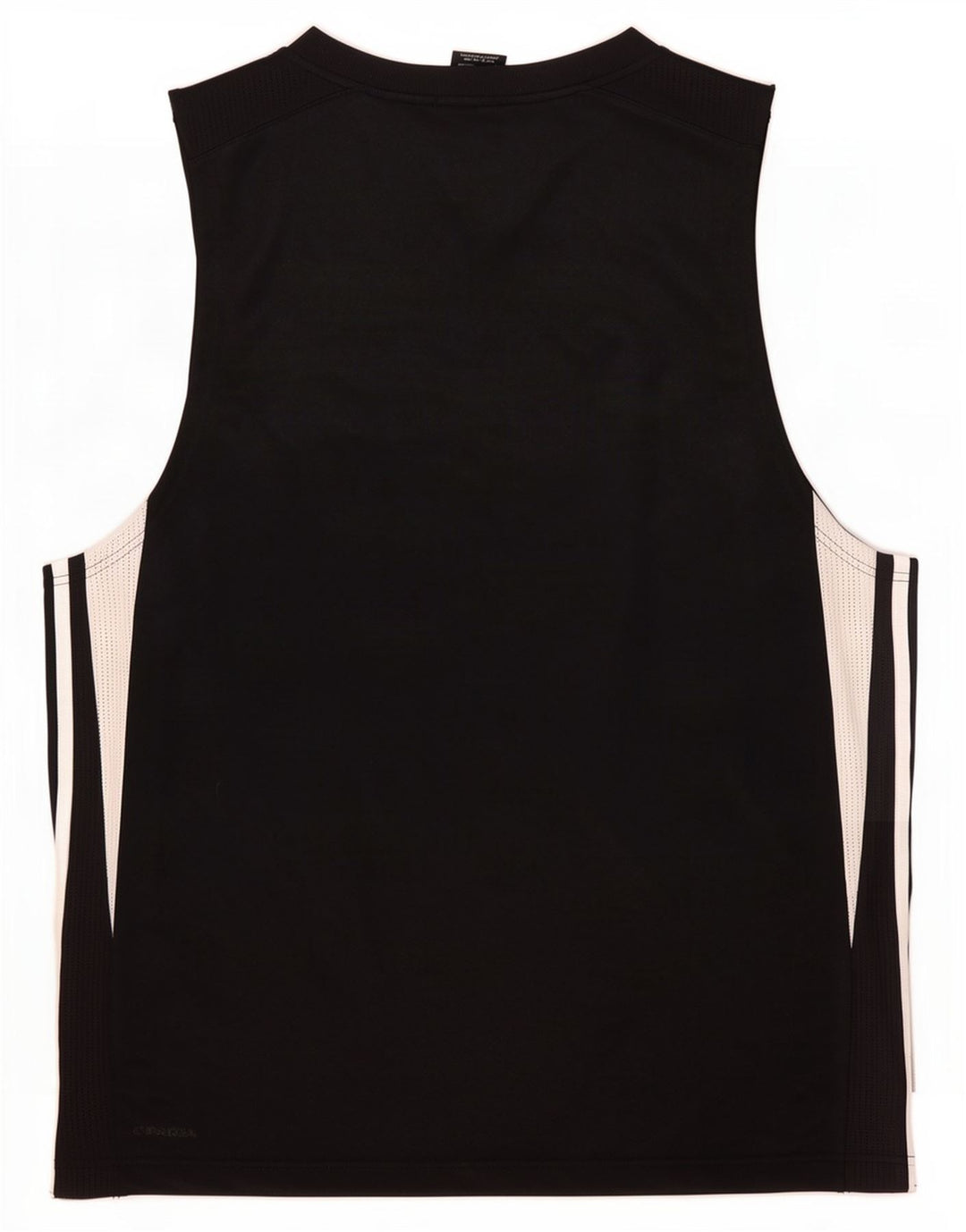 Adidas Mens Climacool Vest Top Grande Negro Colorblock Poliéster
