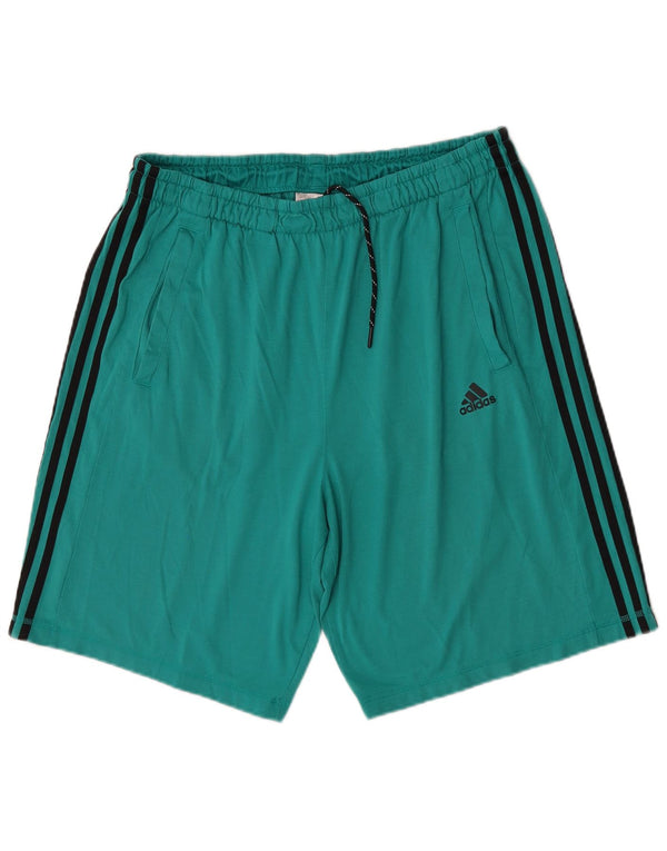 Adidas Mens Climalite Sport Shorts XL Verde Poliéster
