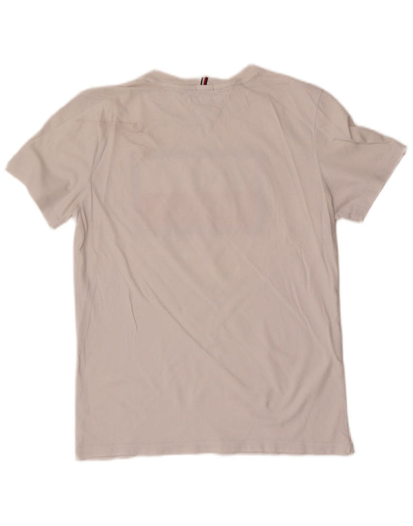 Tommy Hilfiger Camiseta gráfica para niños 15-16 años Blanco Algodón