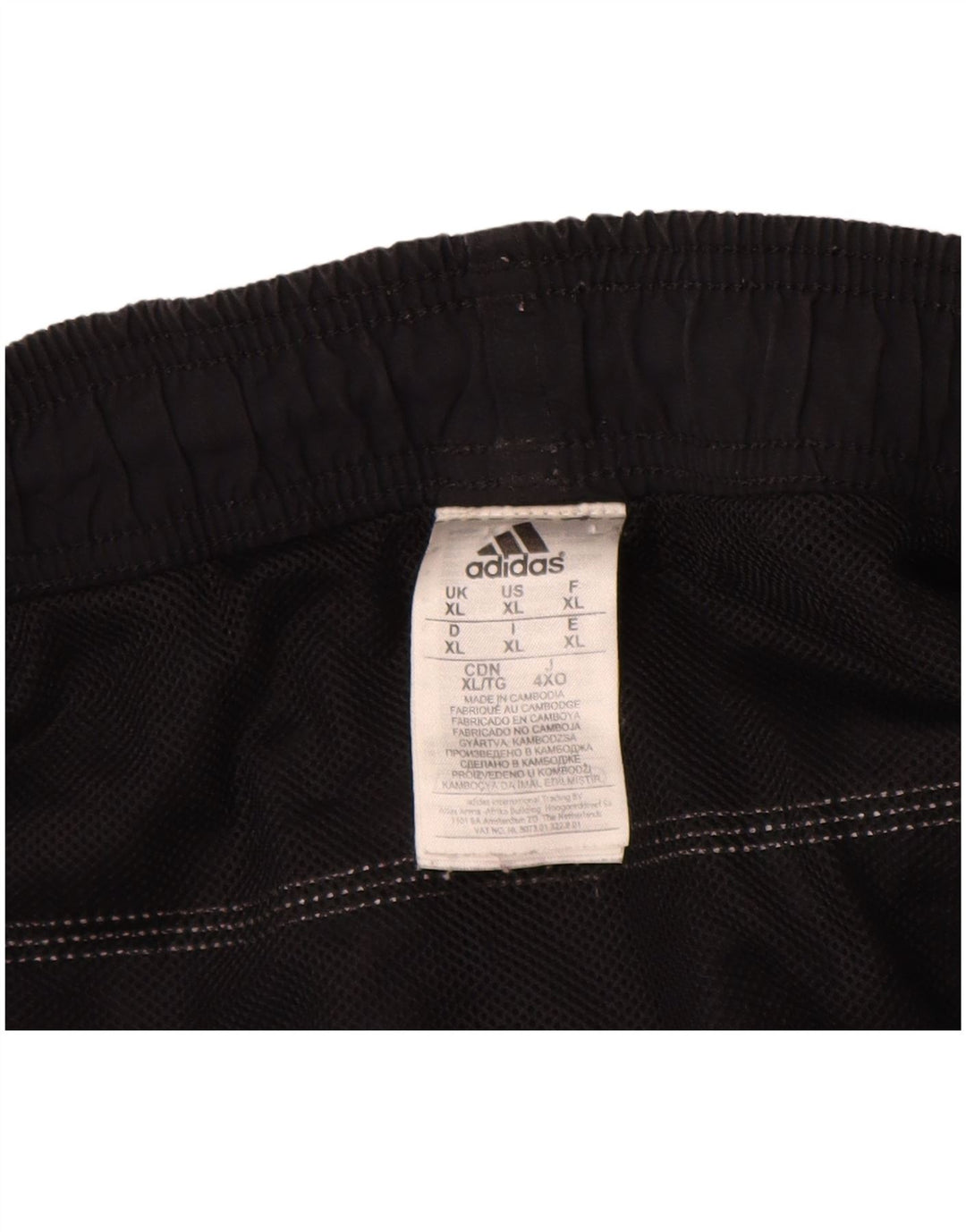 Bañador Adidas Hombre XL Nylon Negro