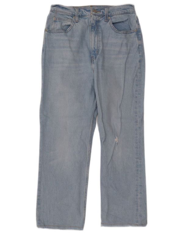 Levi's Vaqueros Cropped De Cintura Alta Para Mujer W28 L23 Algodón Azul