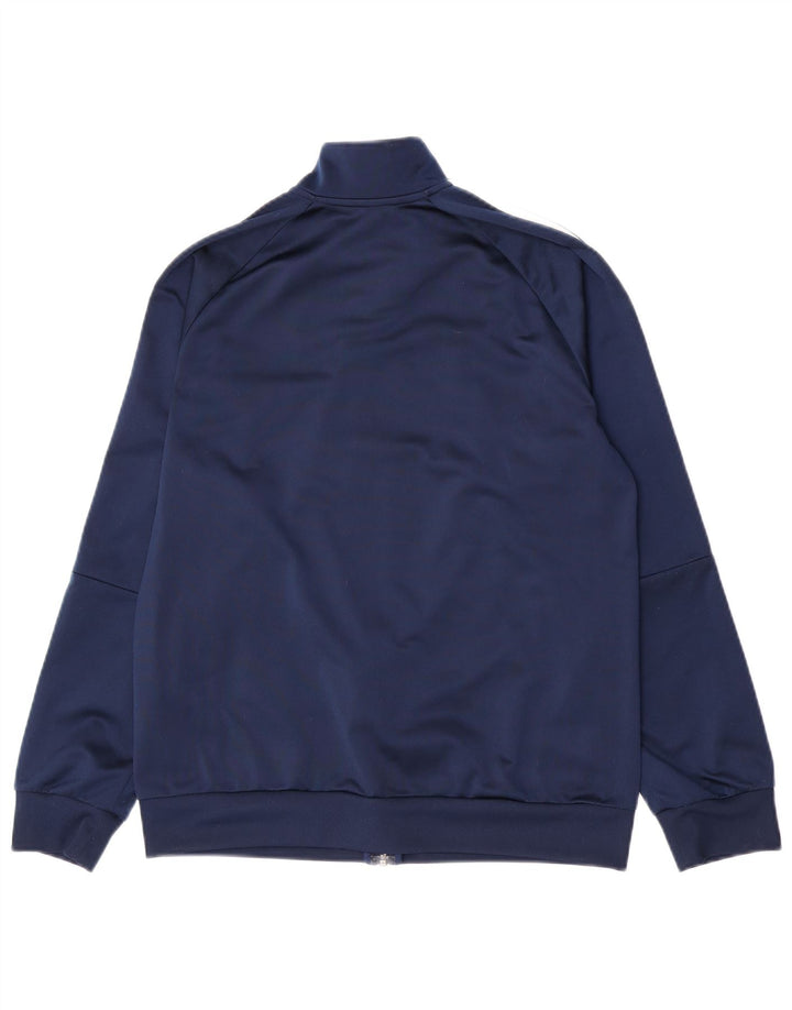 Adidas Chicos Climalite Chándal Top Chaqueta 13-14 Años Azul Marino Poliéster